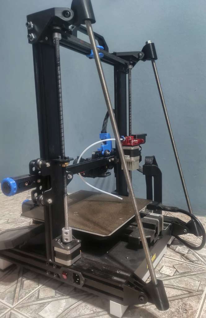 Z brace frame support CR6 ender 3 Vyper CR10 adapter for lead screw or bars