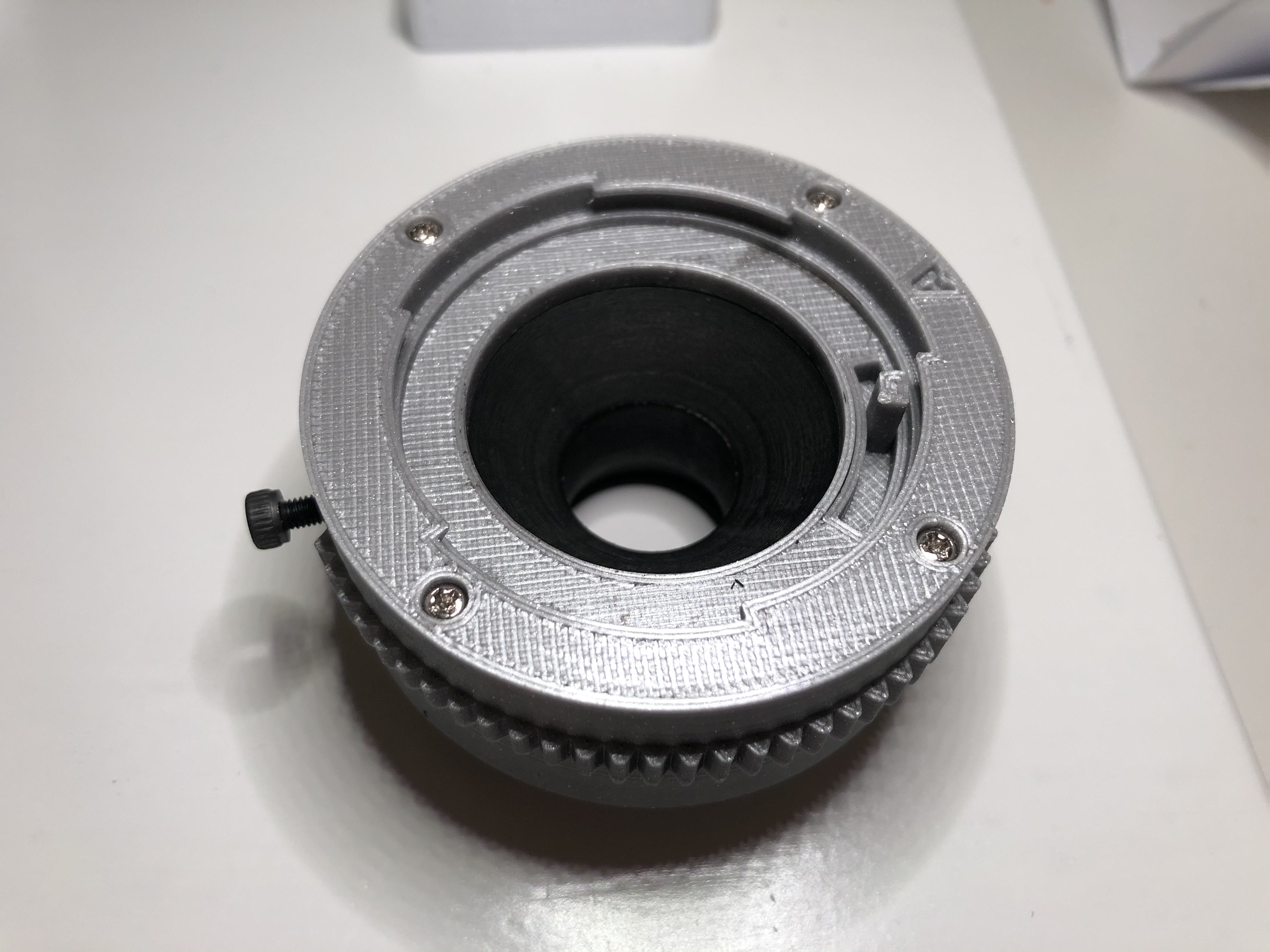 A-mount to C-mount lens adaptor