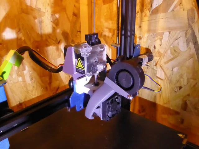 hotend/extruder mod for the CR-10 V3.