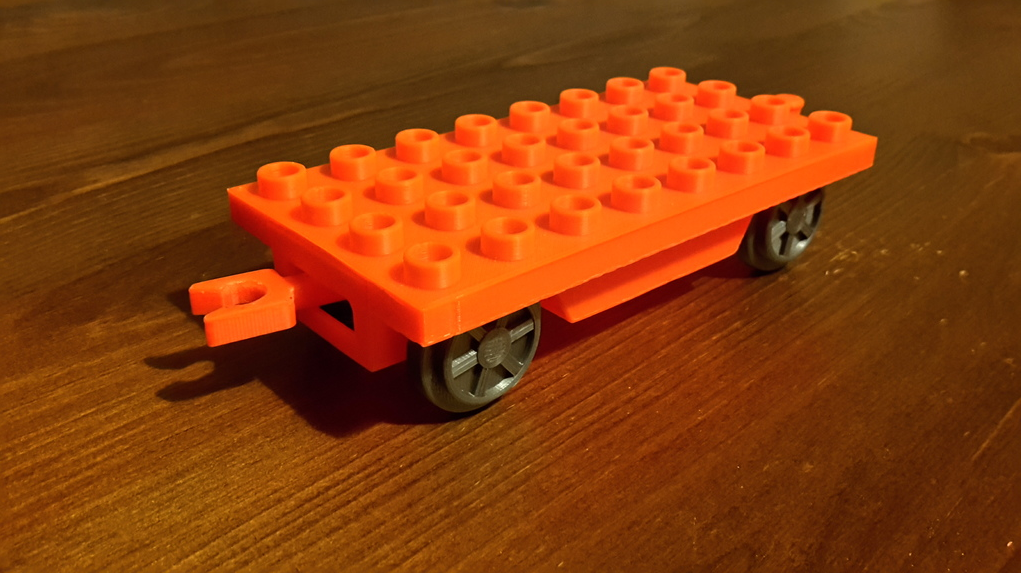 Lego Duplo train wagon
