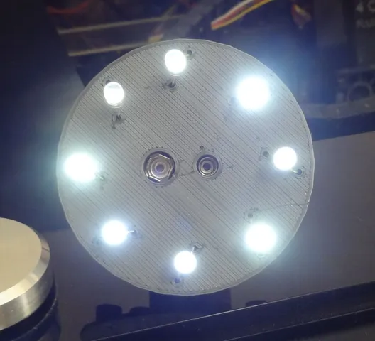 8 led circuit board with graphene material
