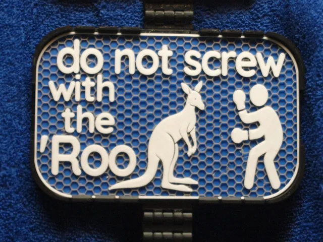 Do not Screw with the 'Roo sign