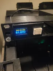 ESP8266 Rack - OLED - DHT22