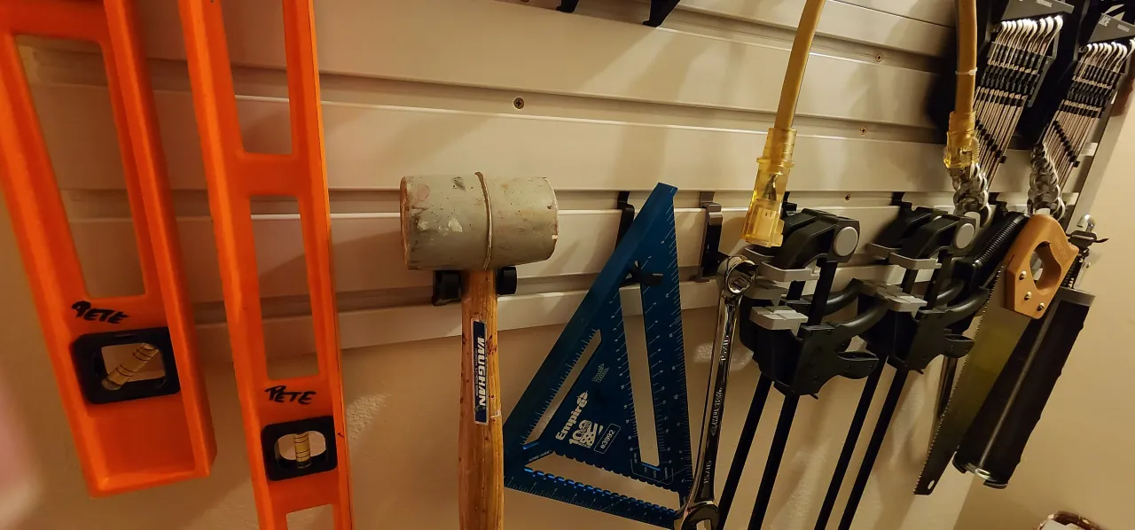 This is an entire tool storage system for the Gladiator gear track or ...