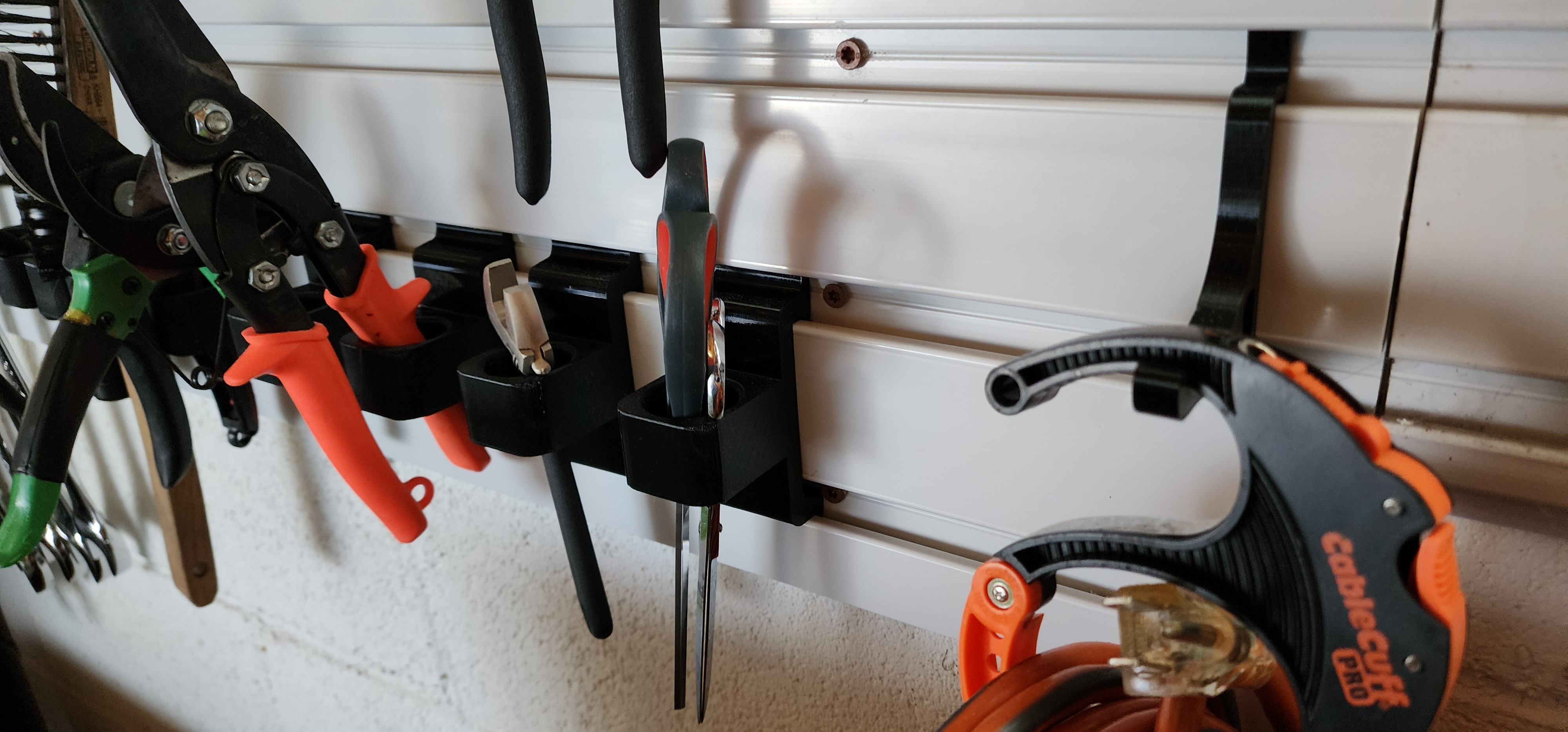 This is an entire tool storage system for the Gladiator gear track or