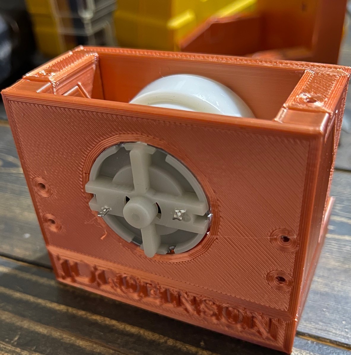 Yosoo 12V DC Motor enclosure by jdrobin1976 Download free STL model