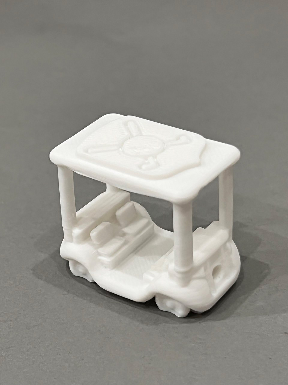 Trailed golf-players carriage