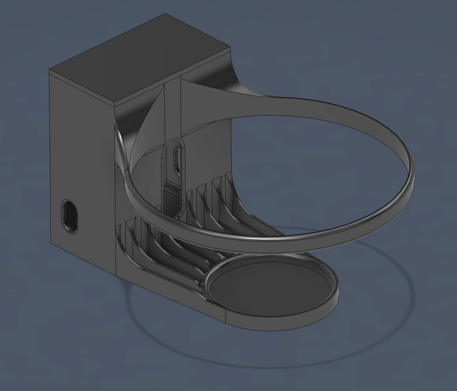Miniatura 8 do modelo 3D HomePod Mini Wall Mount (Basic Version) – Hidden Cable Holder