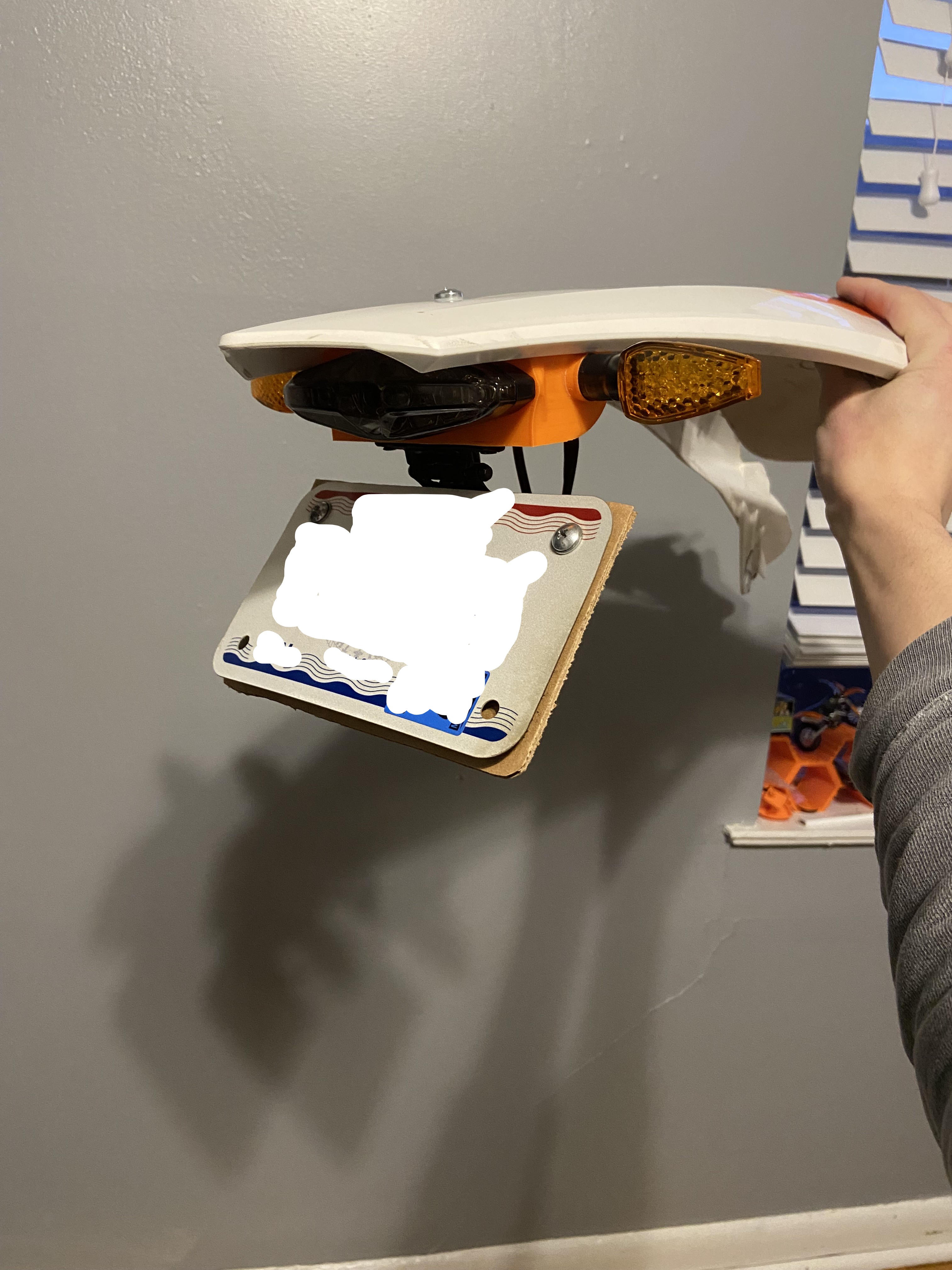 ktm license plate frame