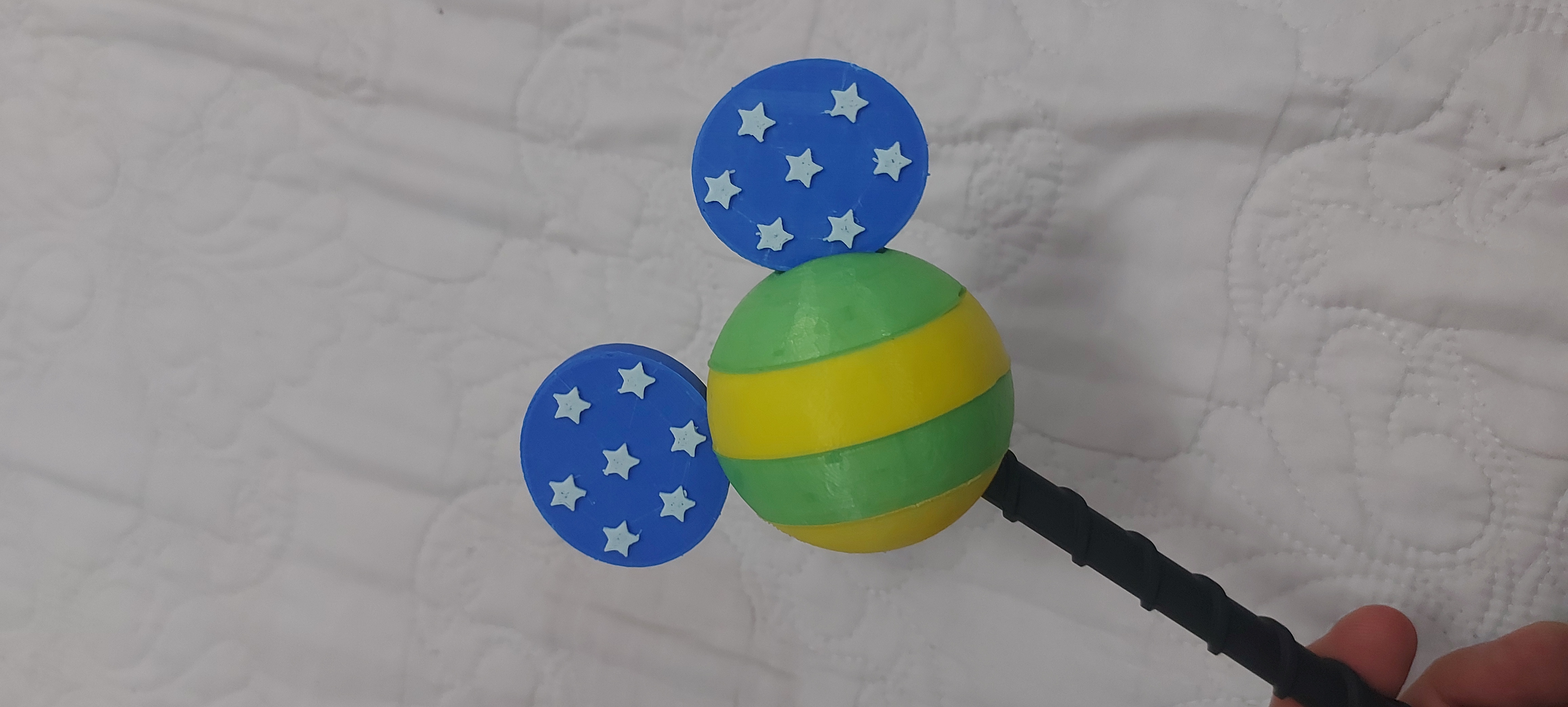 Mickey Mouse Brazil Car Antenna Topper