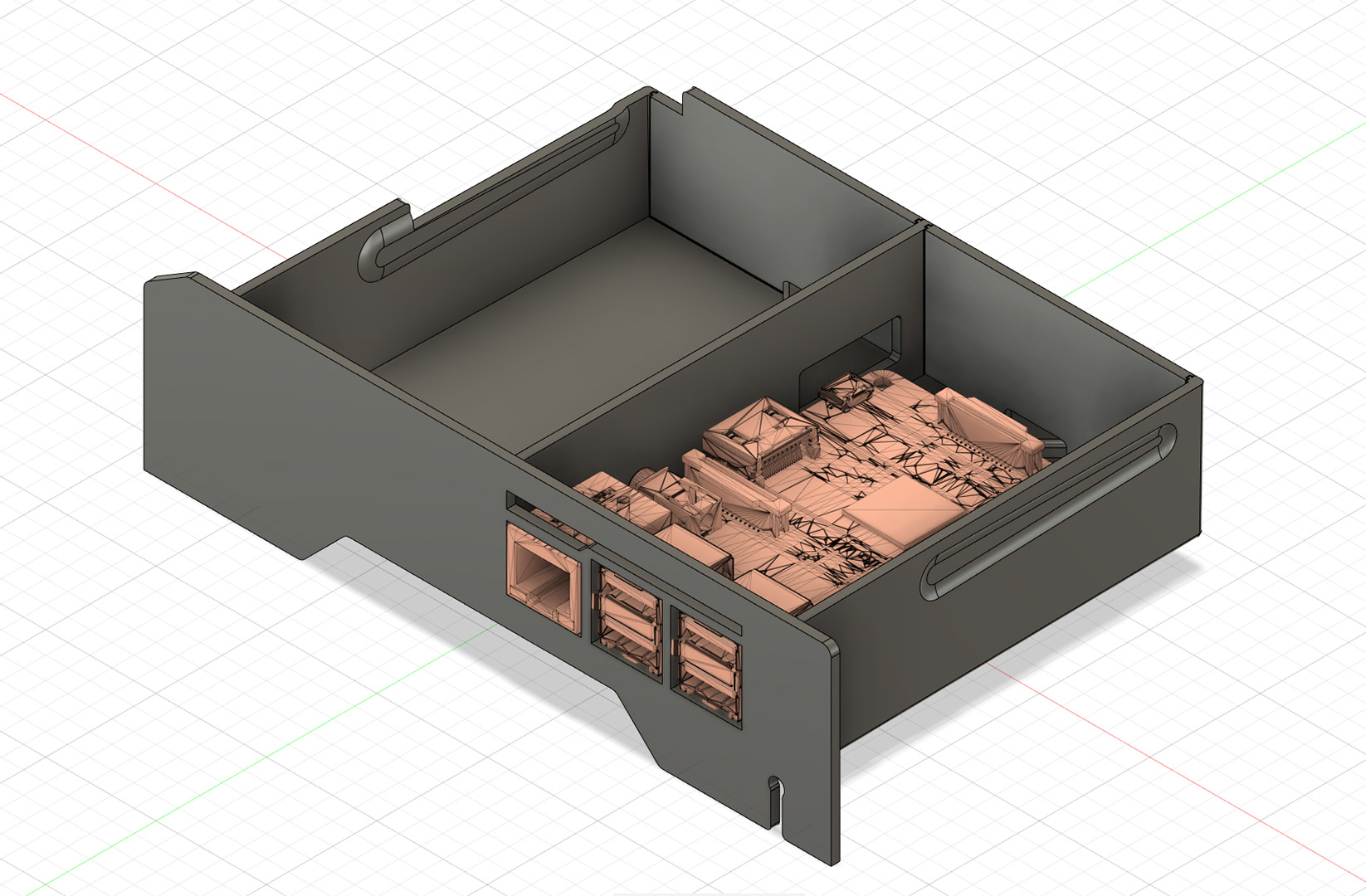 Miniatura 2 do modelo 3D Ender-2 Pro Raspberry Pi Tray