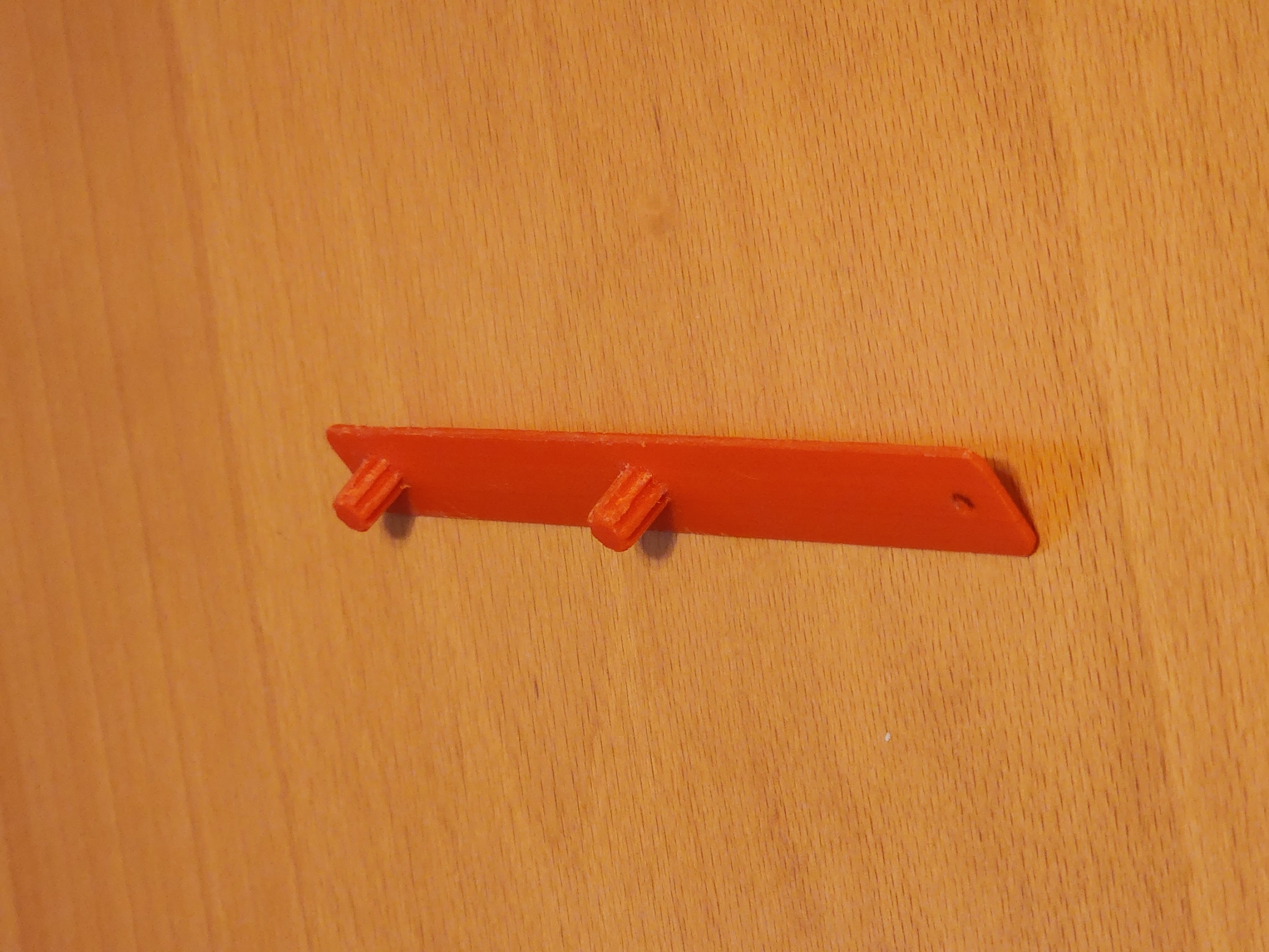 Shelf peg hole 2inch spacing template by Joe Download free STL model