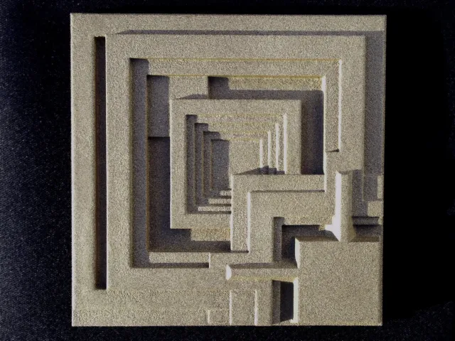 "Blade Runner" Ennis House Tile - Frank Lloyd Wright