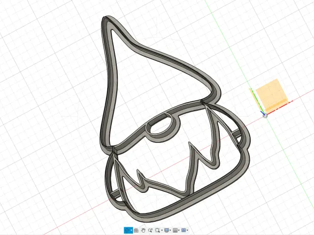 Gnome cookie cutter