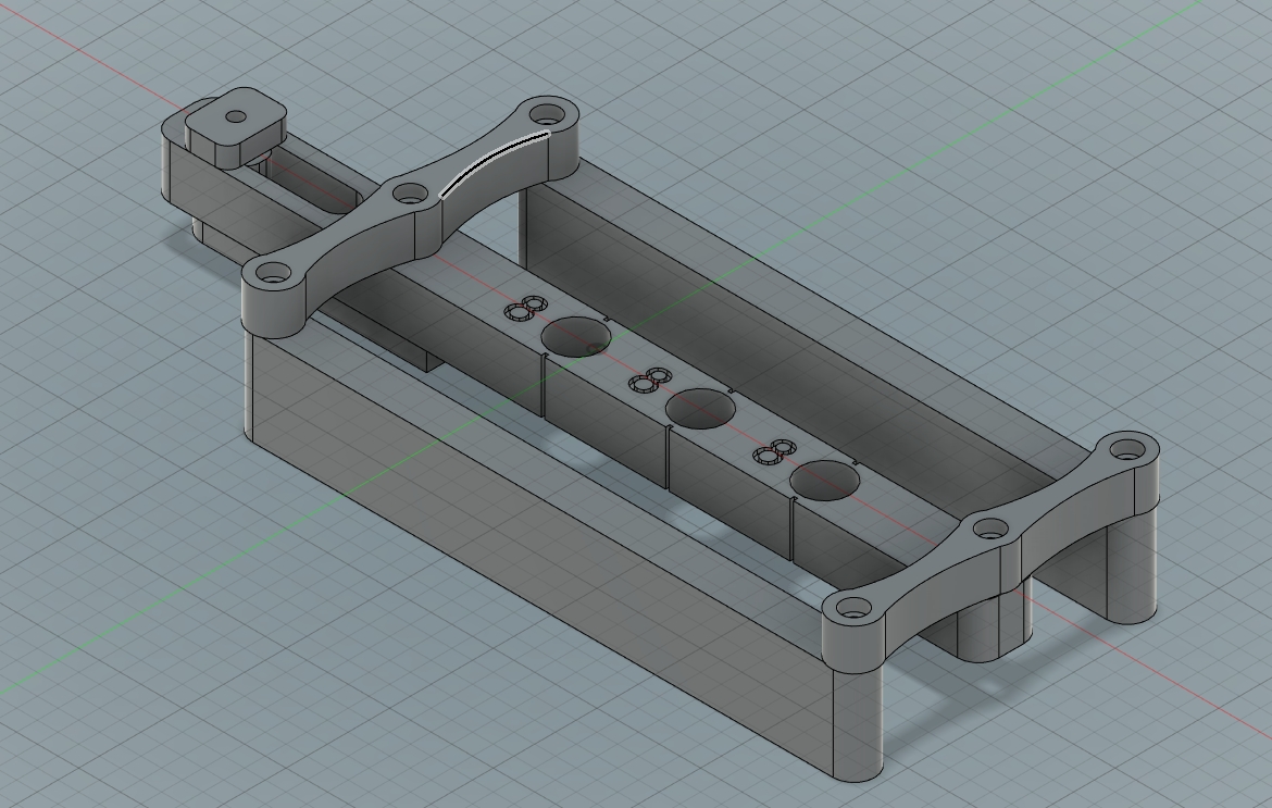 Doveling jig, selfcentering for 6 and 8 mm dowels by Martines