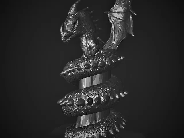 Sculpted Dragon