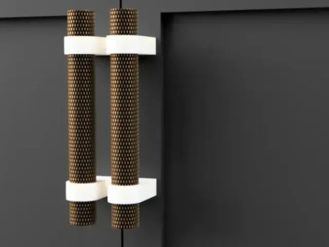 Cabinet Knob & Handle - Handle Short Fixed