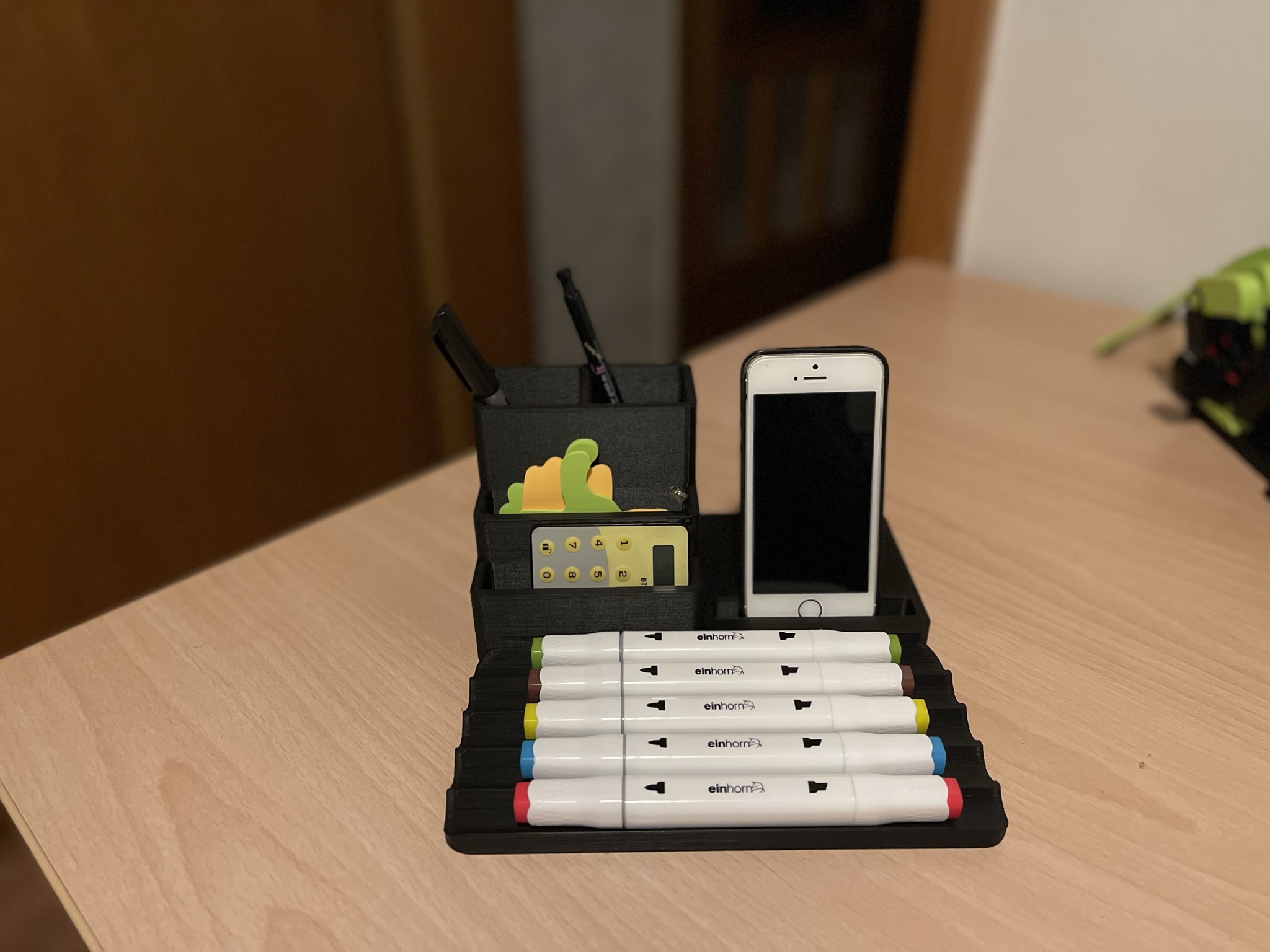 MODULAR DESK ORGANIZER / PHONE HOLDER by Levytek Download free STL