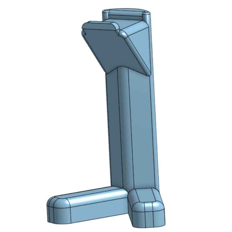 Easy to print headphone stand