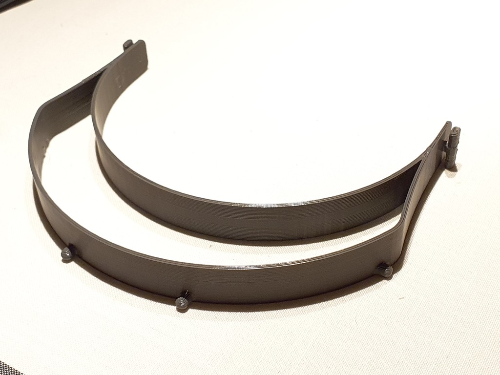 Face Shield inspired by Prusa yet 30% faster to print!