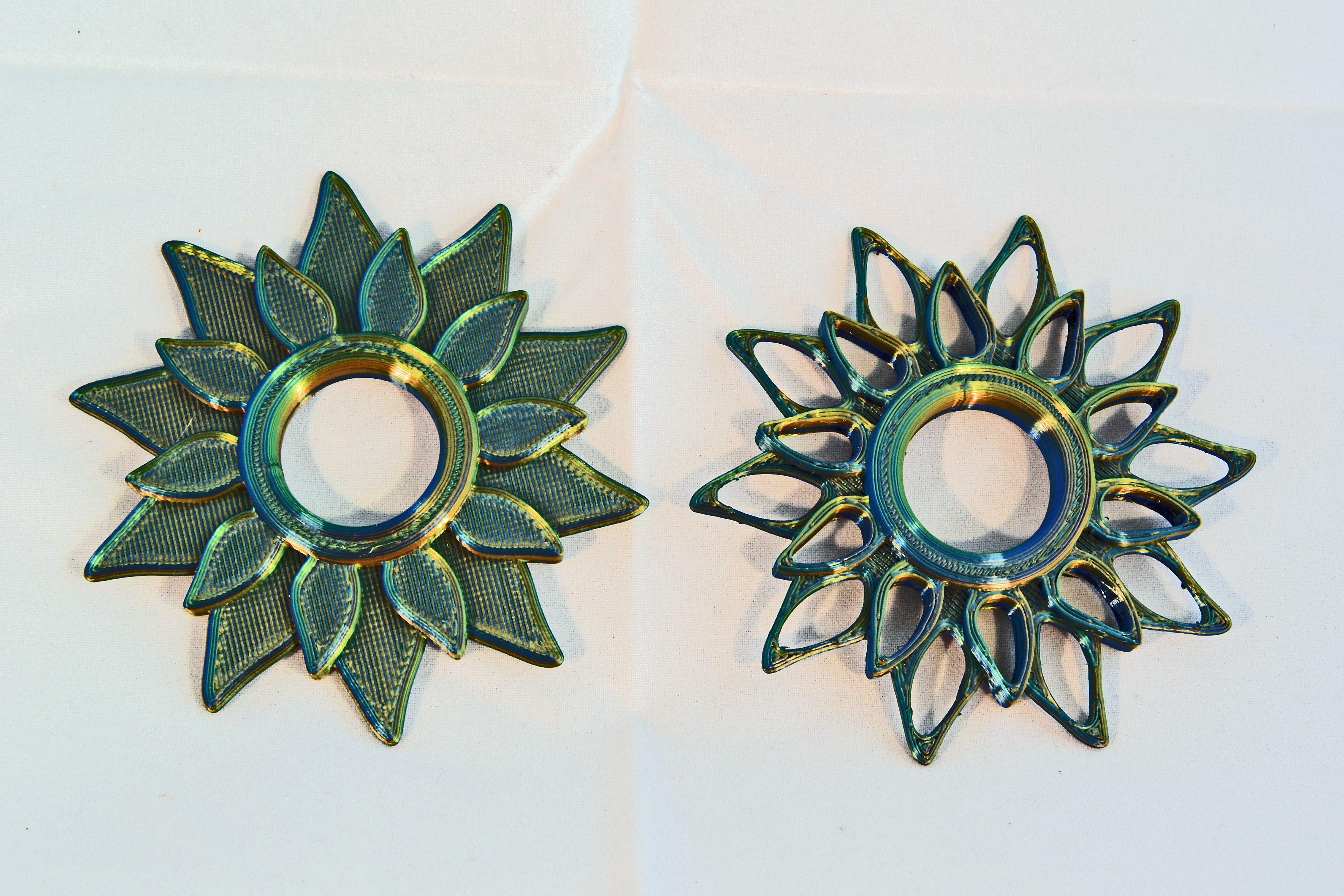 Sunburst/flower fidget