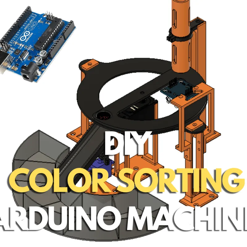 DIY Arduino Color Sorter,Black and white chess pieces sorting,arduino  learning kit,STEM educational robot - AliExpress