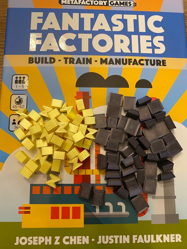 Metal Token for the "Fantastic Factories"