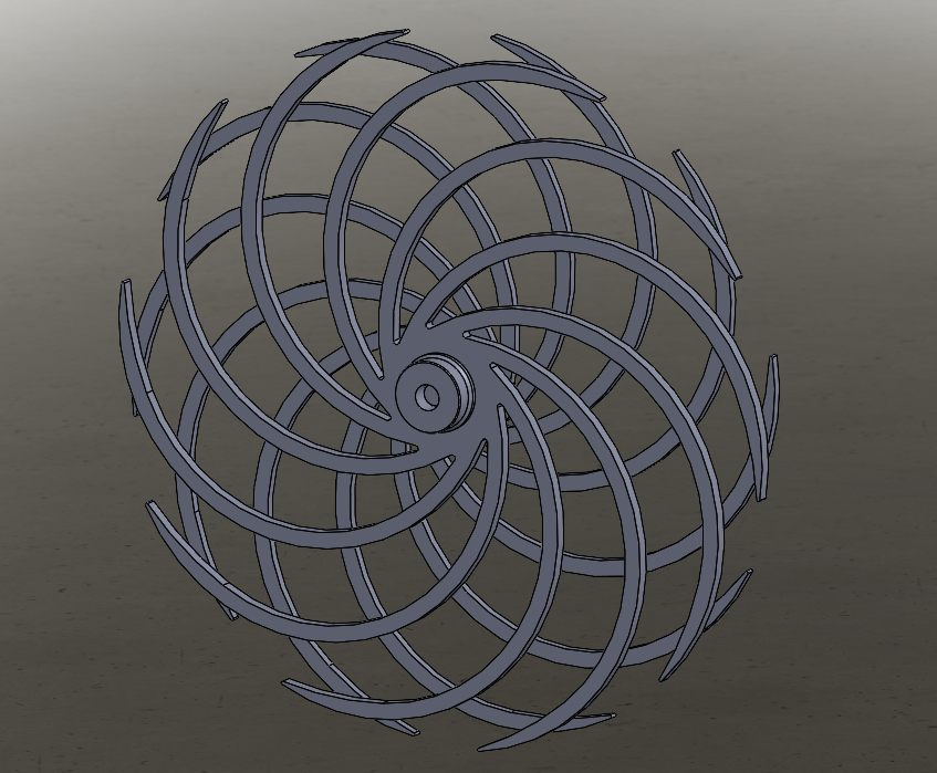 Miniatura 2 do modelo 3D SPOOL COVER SPINNER