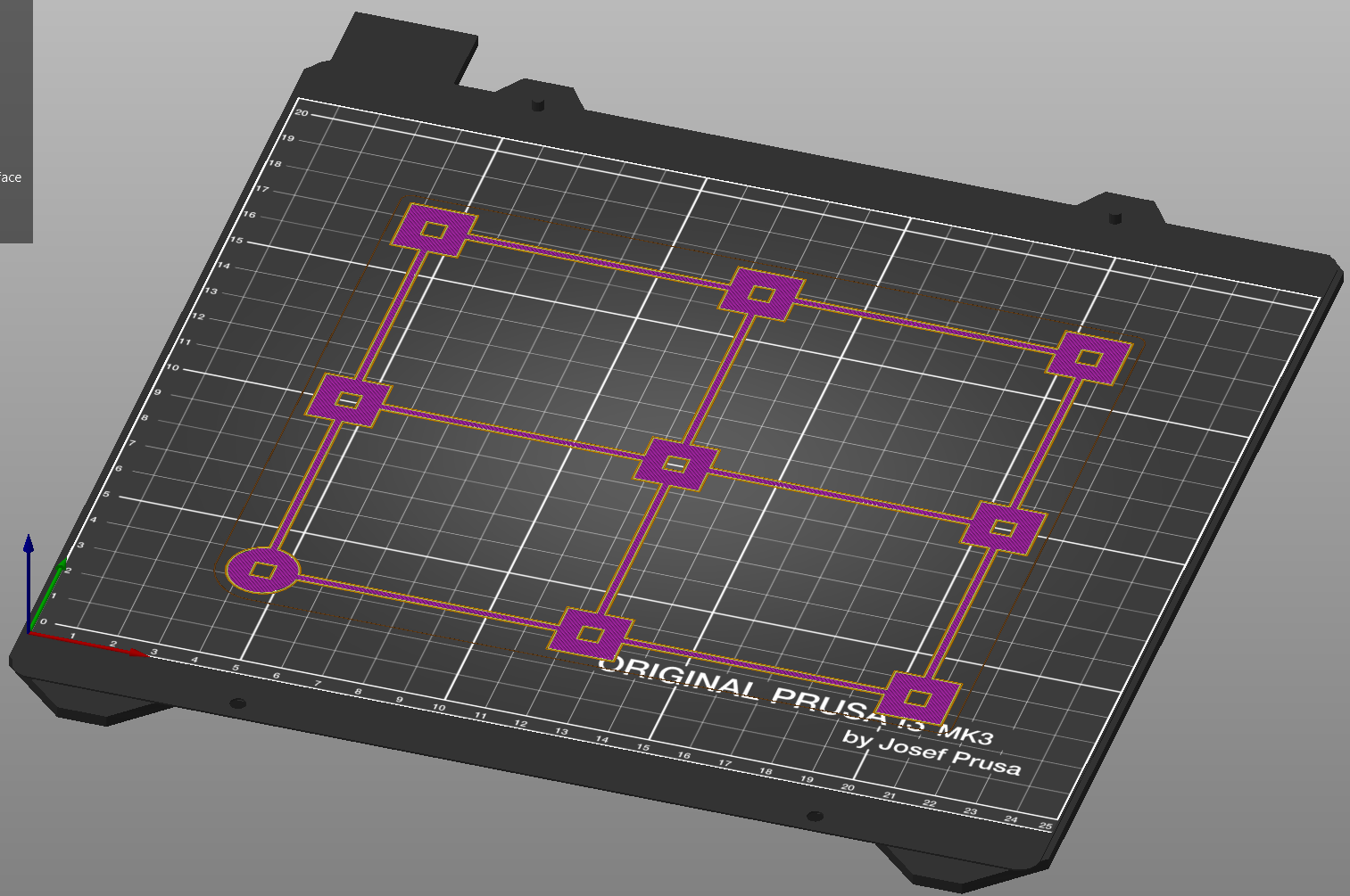 First Layer Calibration Shapes Customizable by SeppoTheFish