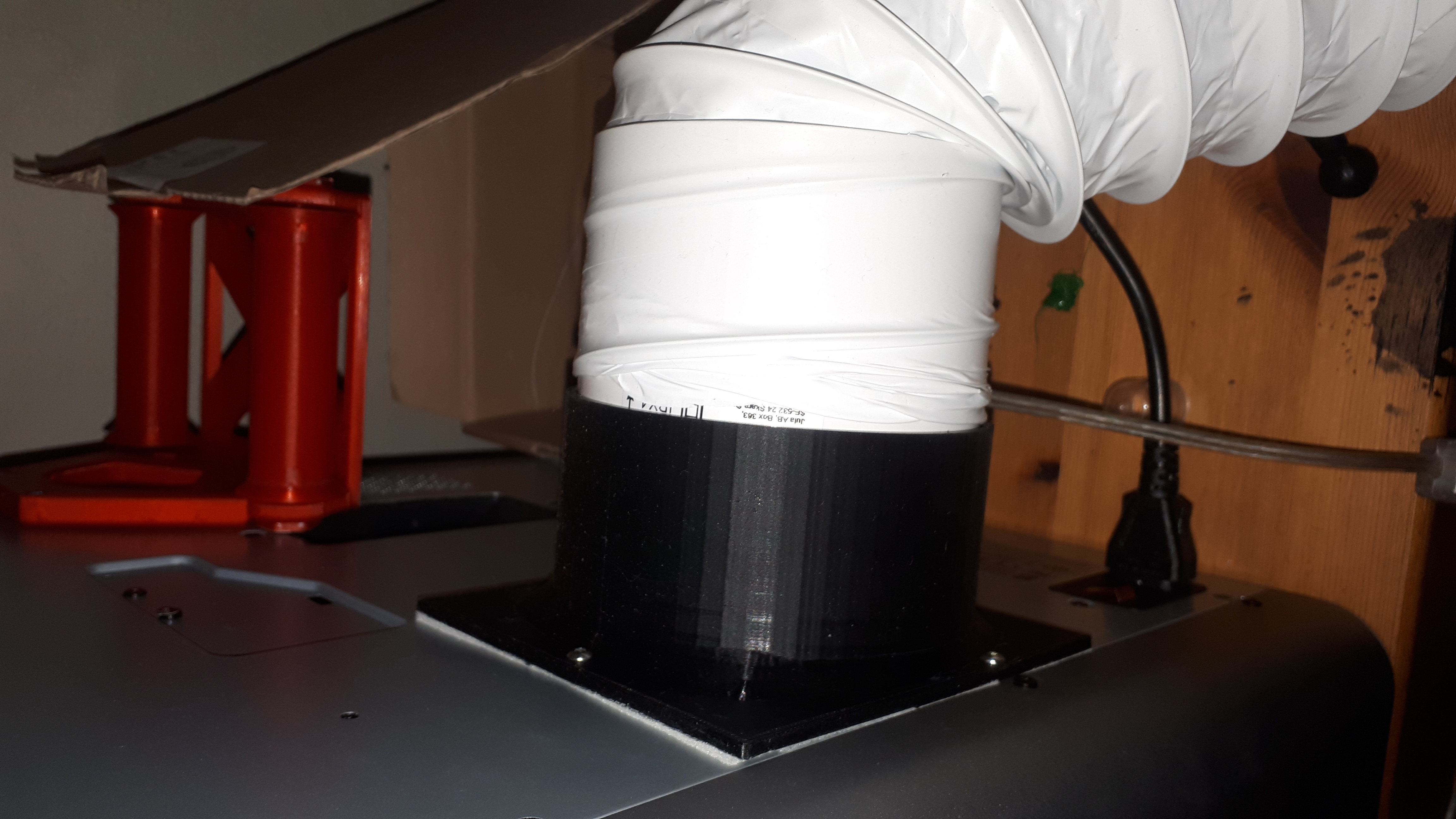 *updated* Bambu Labs X1C 100mm Exhuast Adapter
