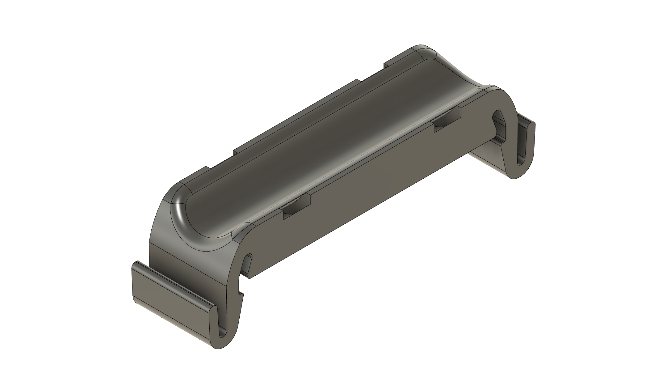 Din Rail Ziptie Mount by Bukken Download free STL model