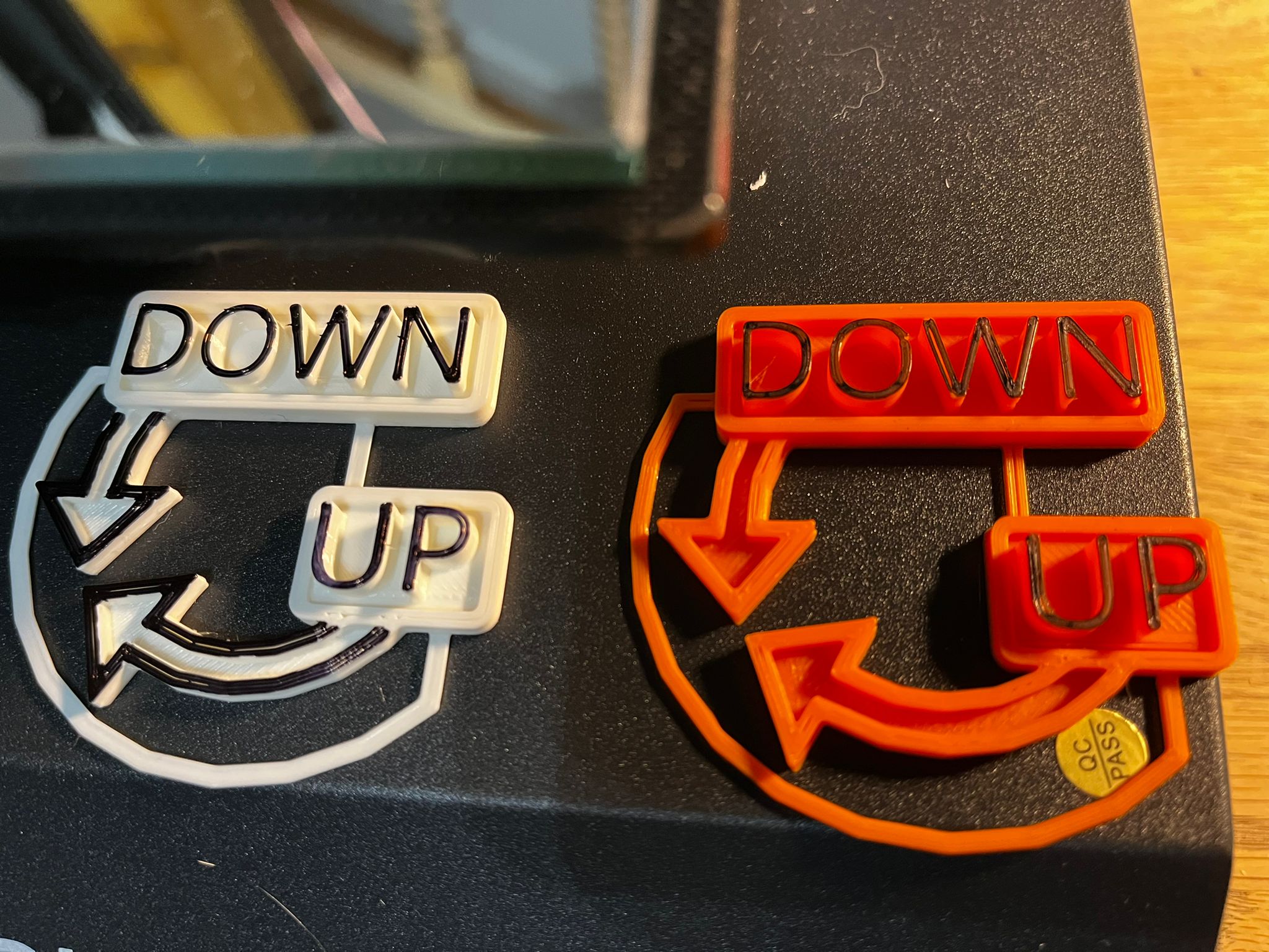 Sidewinder X2 up & down sign by 3D Print Fun | Download free STL model ...