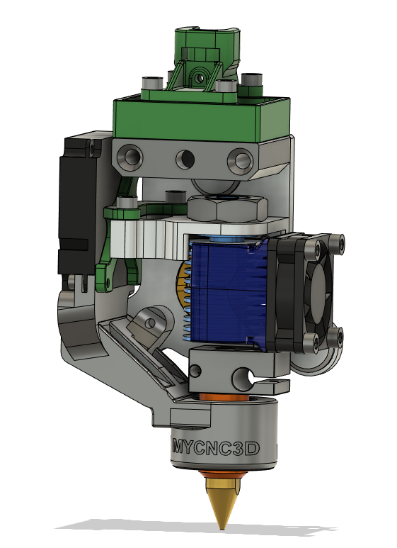 Toolchanger V6 NonPlanar Air Duct