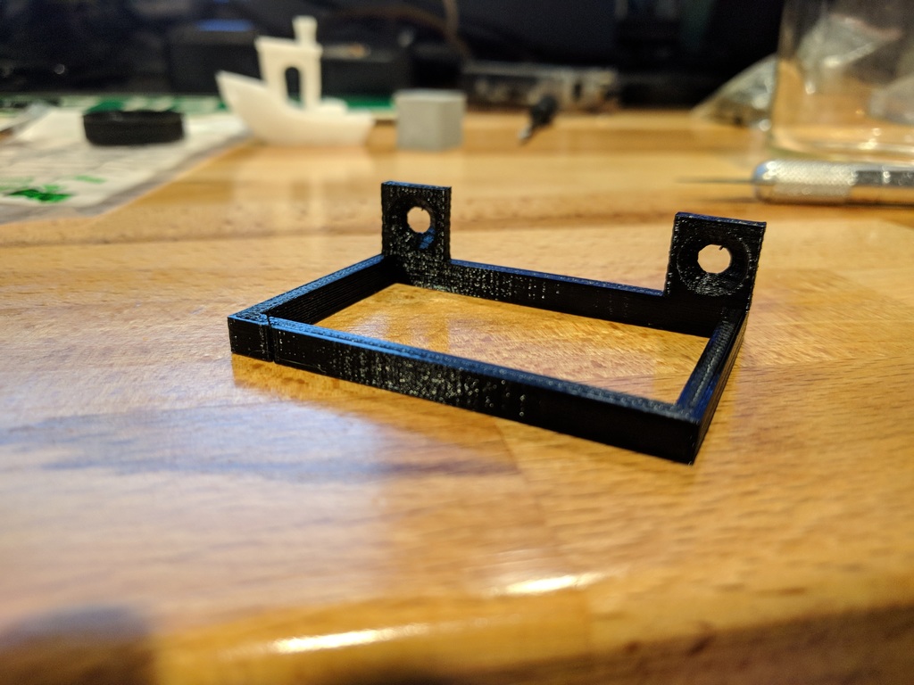 wall mount cable guide by twardnw | Download free STL model ...