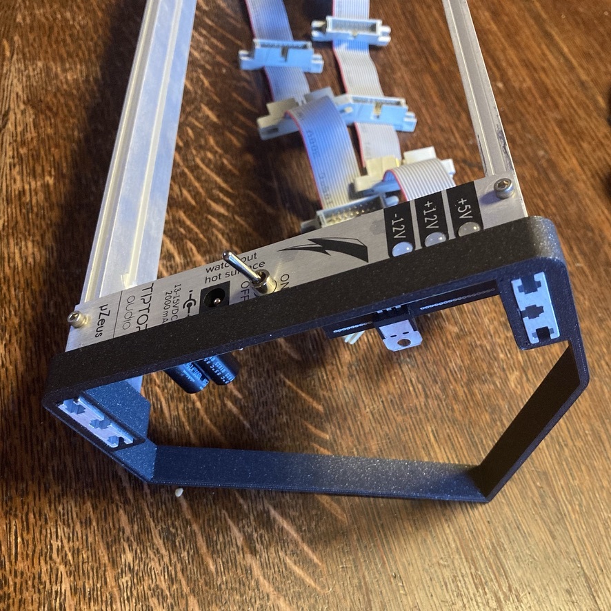 Vector Rail Eurorack Frame by AMCDawes Download free STL model