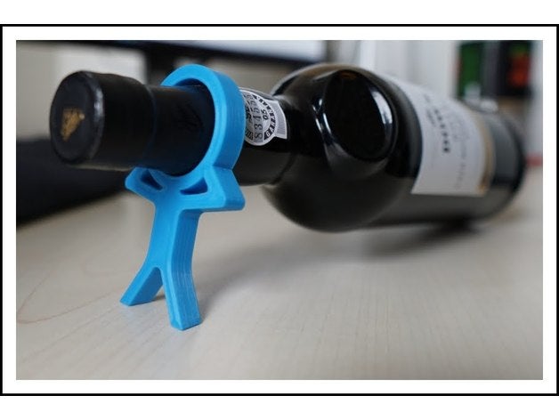 Wine bottle holder man 🍷