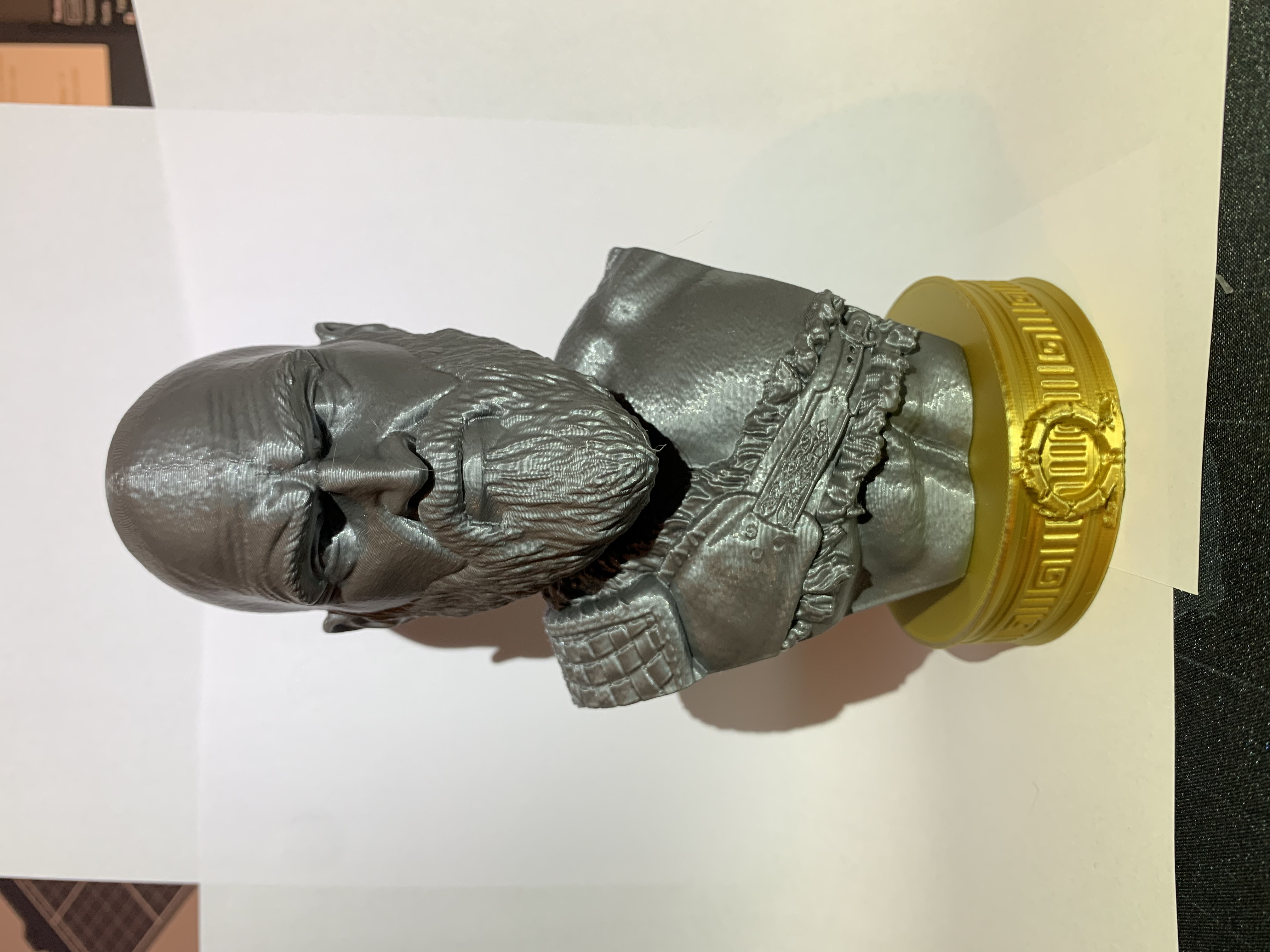 Miniatura 2 do modelo 3D KRATOS BUST BOBBLEHEAD
