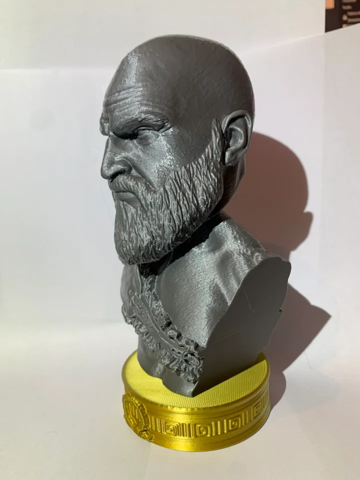 KRATOS BUST BOBBLEHEAD by Manuel