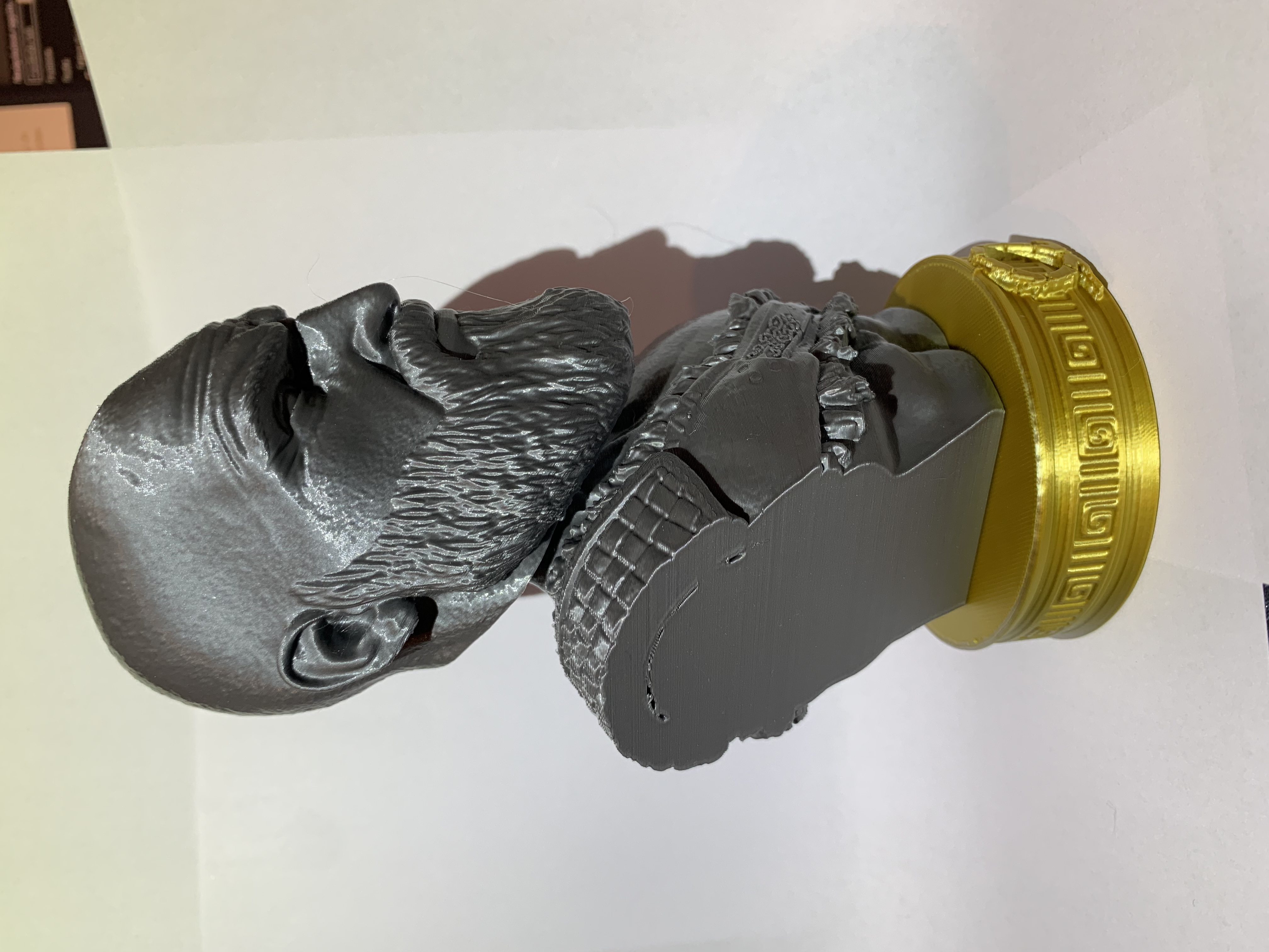 Miniatura 3 do modelo 3D KRATOS BUST BOBBLEHEAD