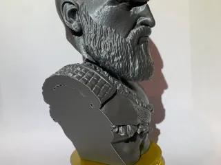 Kratos God of war and Bust - STL 3D print files