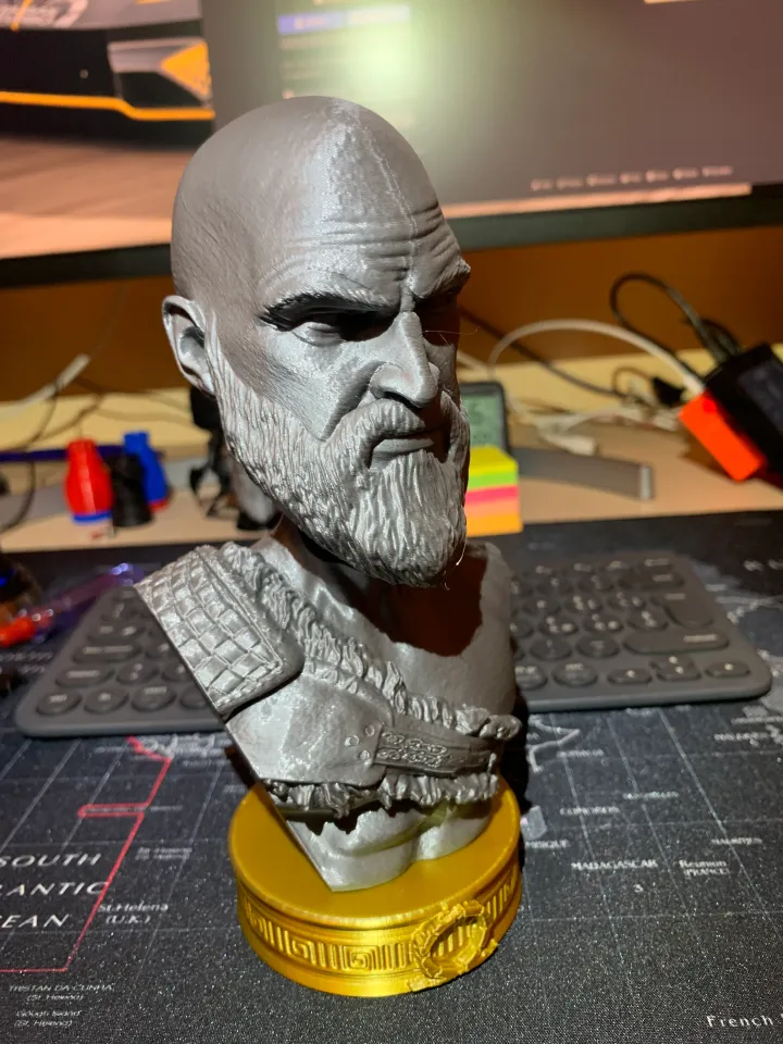 Kratos God Of War Ragnarok - STL 3D print files