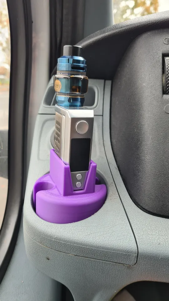 Voopoo Drag 3 car holder (cup hole) by Laguite | Download free STL model |  Printables.com