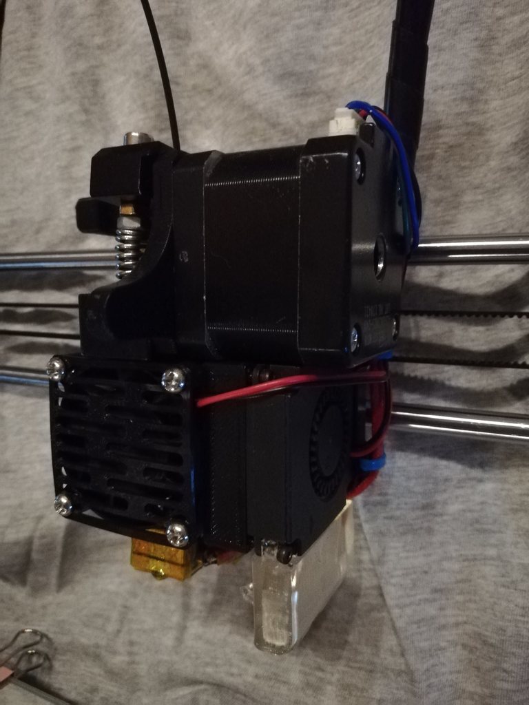 Anet A8 | Creality Hotend Mount by Salt | Download free STL model ...