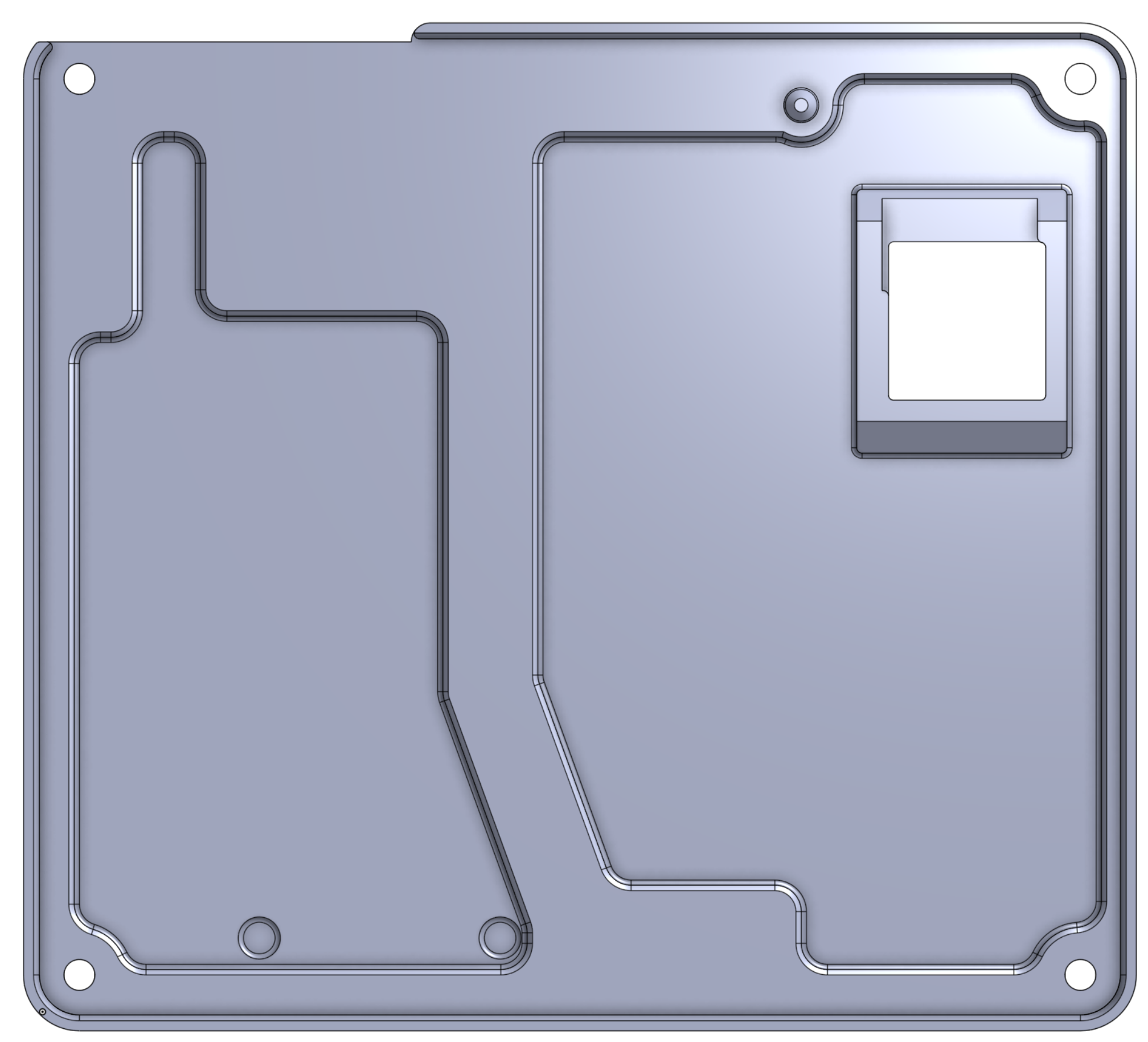 Gaggia board Housing Base