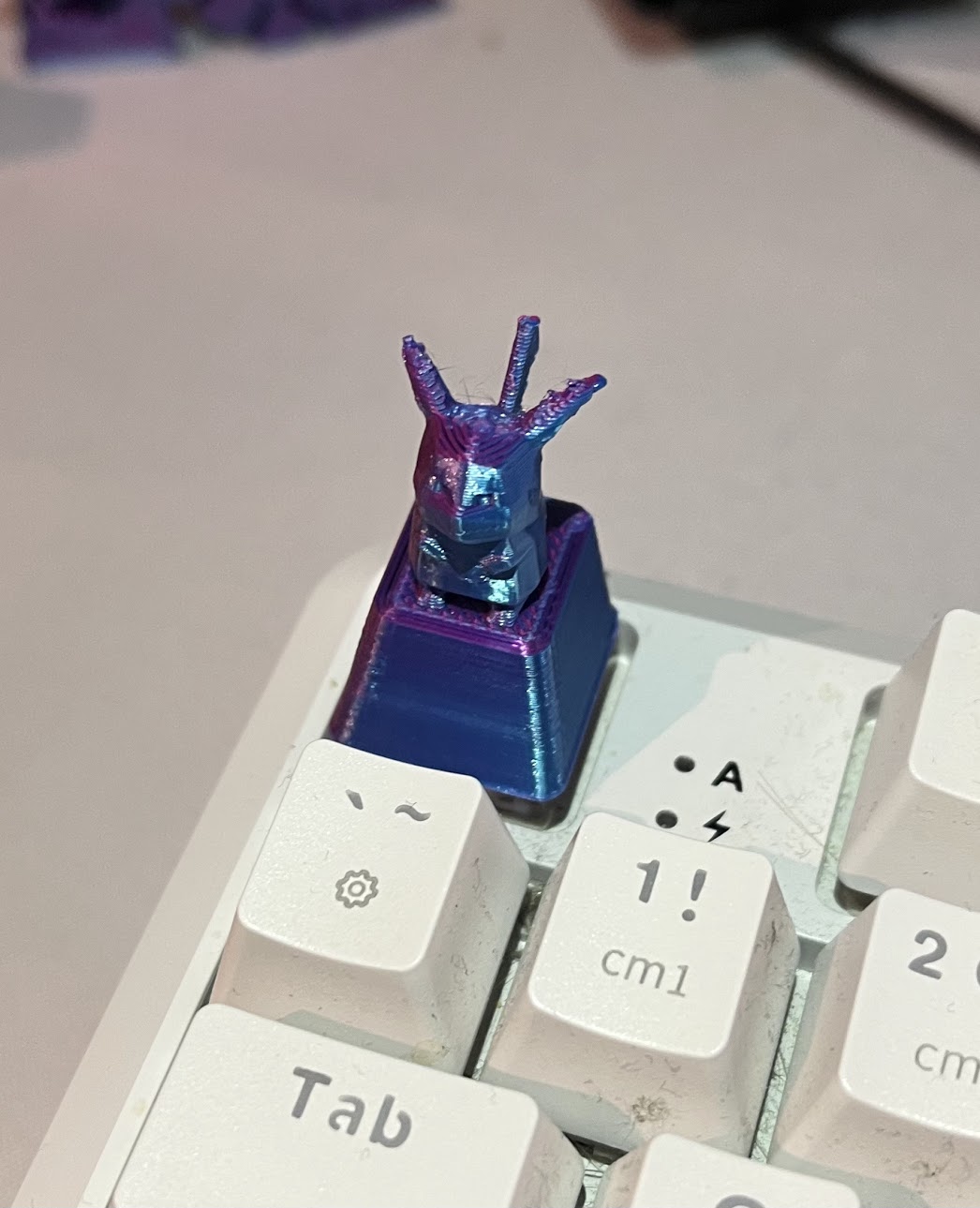 Pikachu Keycap by Bignozz Download free STL model