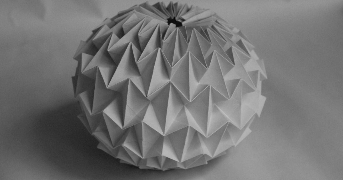 Origami Magic Ball by KimbleStudios | Download free STL model ...