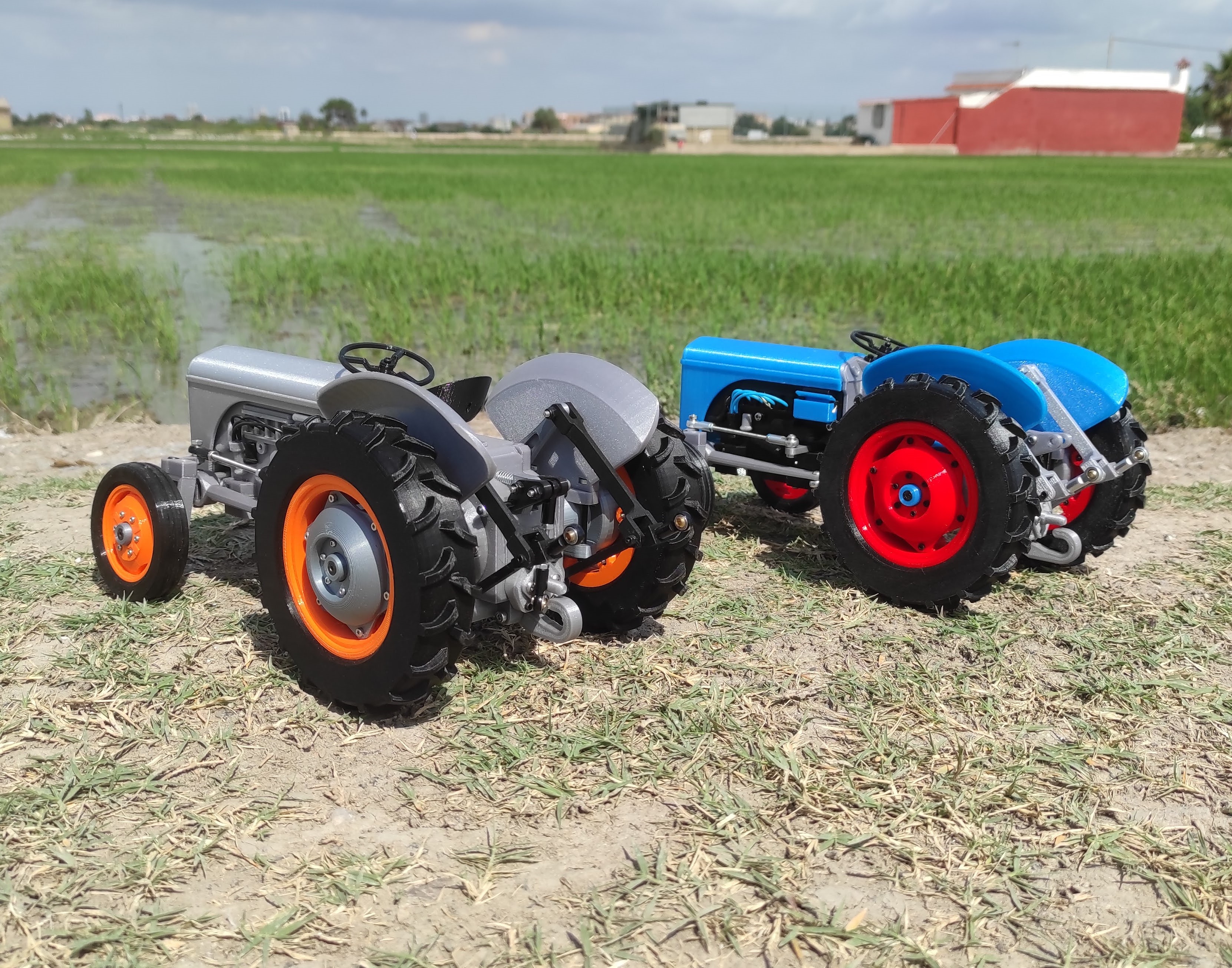 OpenRC Tractor MK3 TEA20 3D model thumbnail
