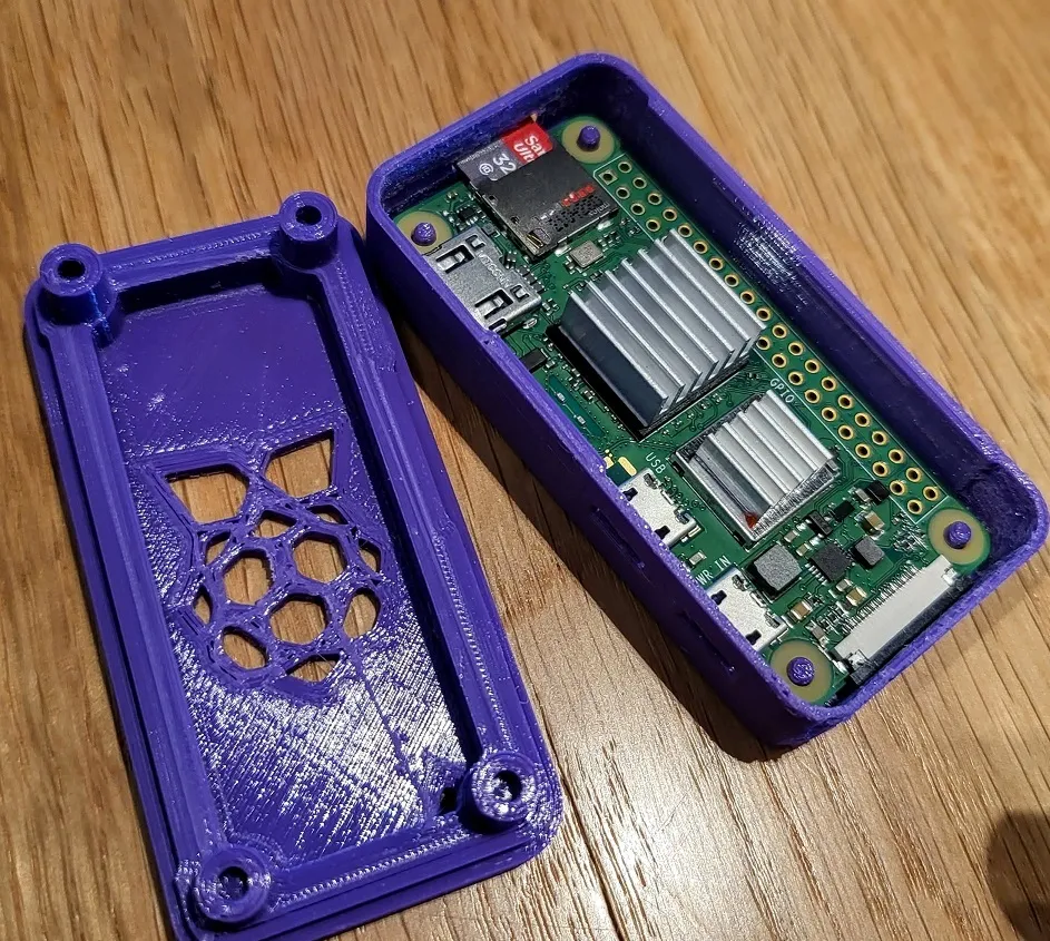 Dårligt humør direktør Udlevering Raspberry Pi Zero W 2 Case (Snap Fit, No Hardware!) by Luc Dunn | Download  free STL model | Printables.com