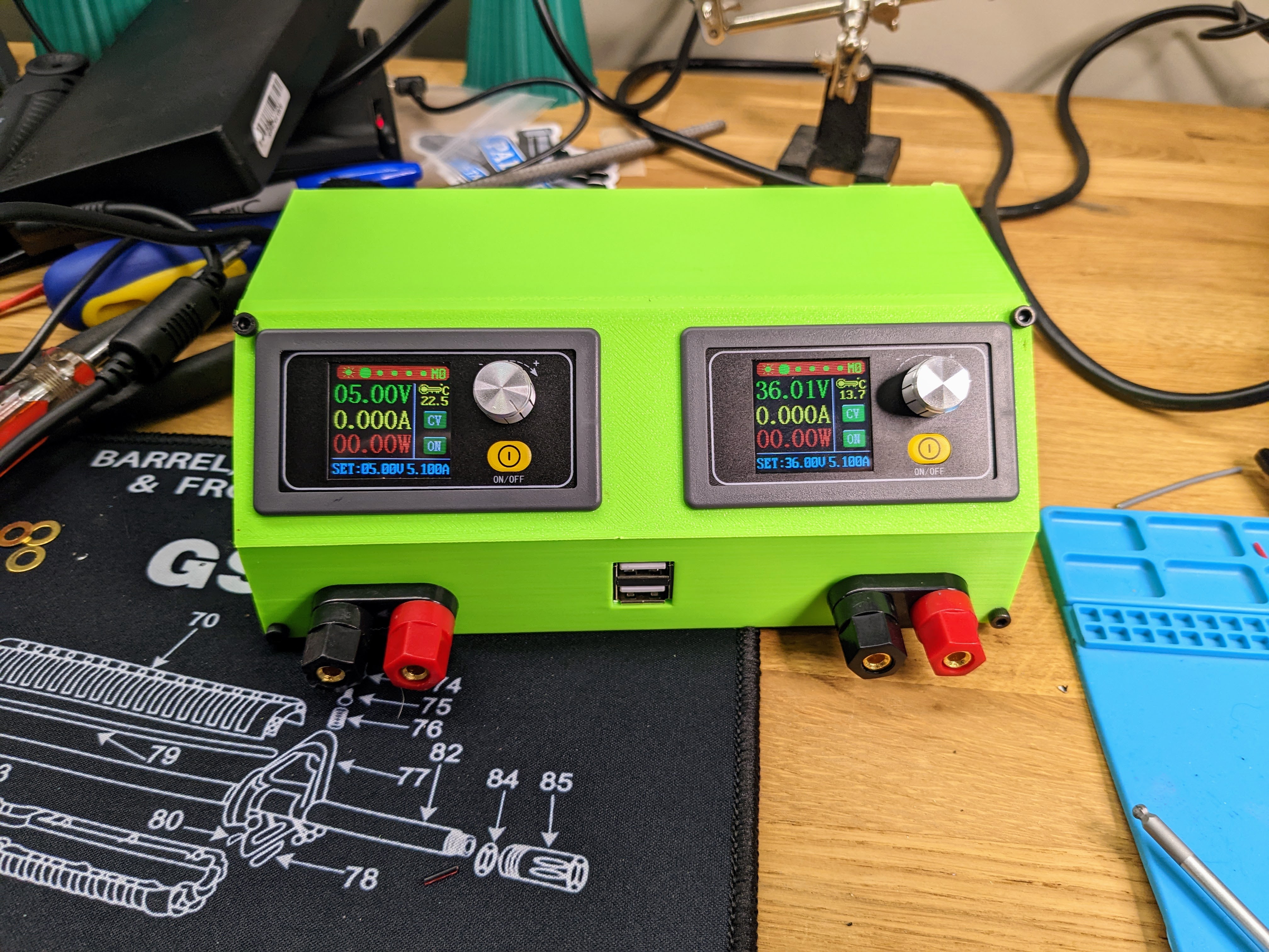 Dual Bench Power Supply