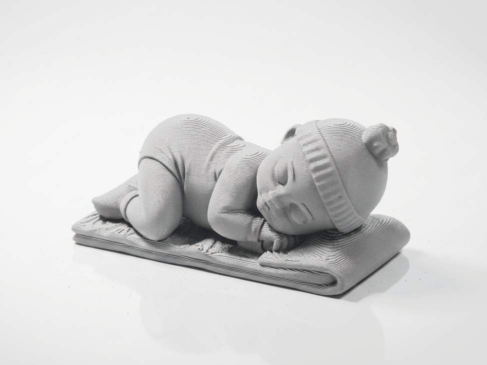 Sleeping Baby Sculpture Figurine 3D Printable